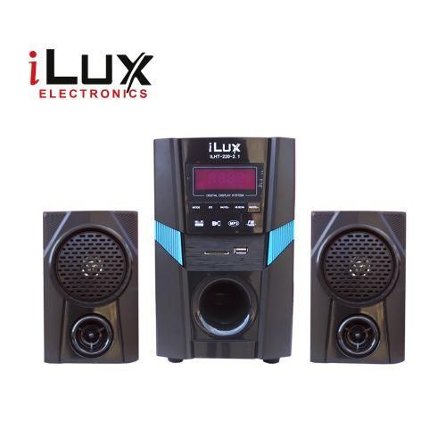 Ilux Mini Chaine 2.1 - ILHT-220 - USB - Bluetooth - Noir Ilux Mini Chaine 2.1 - ILHT-220 - USB - Bluetooth - Noir